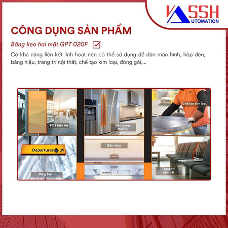 Băng keo trong GPT 020F 3M