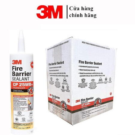 Keo chống cháy lan CP 25WB+ trương nở 3M™ Fire Barrier Sealant