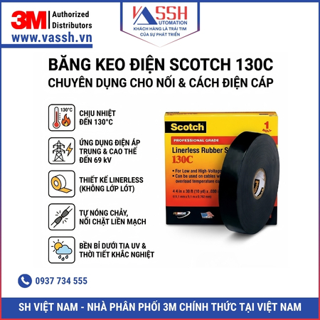 Băng keo điện 3M Scotch 130C