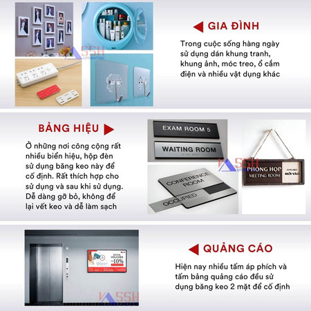 Băng keo 2 mặt 3M 9448A