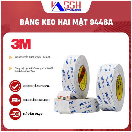 Băng keo 2 mặt 3M 9448A