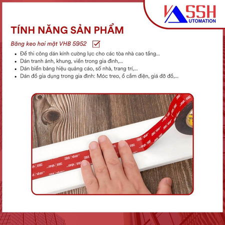 Băng keo 2 mặt 3M 5952
