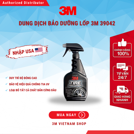 Dung dịch bảo dưỡng lốp 3M 39042