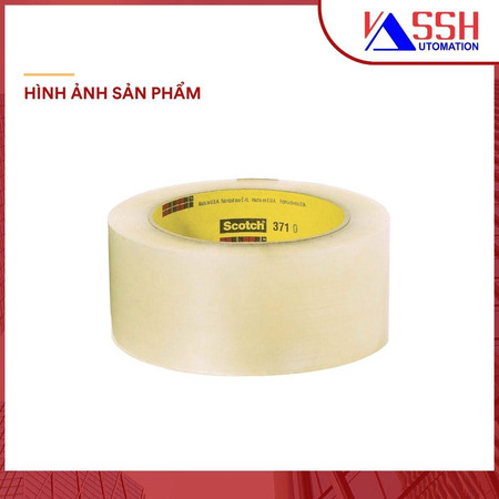Băng keo trong dán thùng Scotch 371 3M