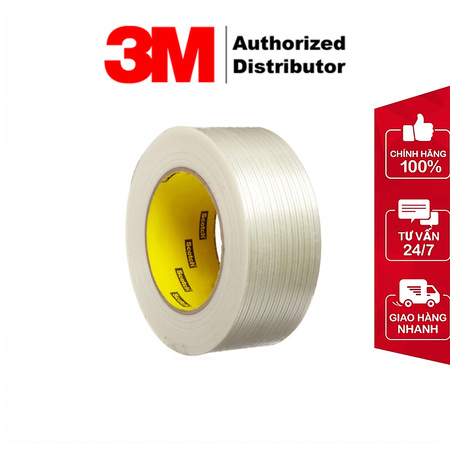 Băng keo gia cường sợi thủy tinh 897 Scotch Filament Tape 3M