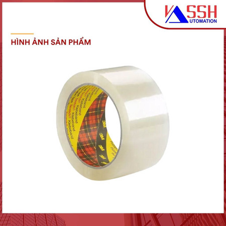Băng keo trong dán thùng Scotch 371 3M