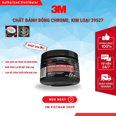 Chất đánh bóng chrome, kim loại 3M 39527