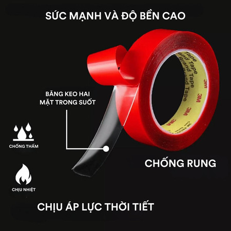 Băng keo trong 4905 VHB 3M