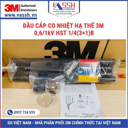 Đầu cáp co nhiệt hạ thế 0,6/1kV HST 1/4(3+1)B