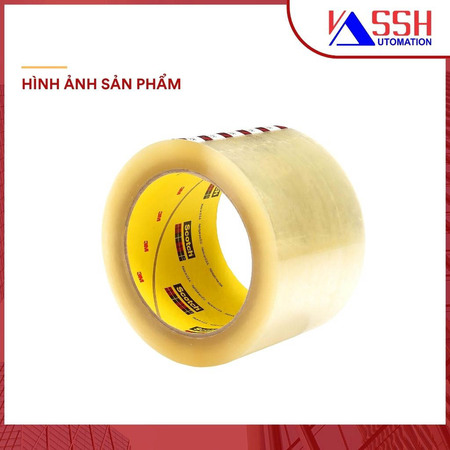 Băng keo trong dán thùng Scotch 375 3M