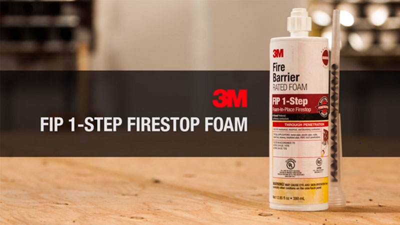 Keo bọt xốp 3M , Giải pháp chống cháy lan chất lượng cho mọi công trình